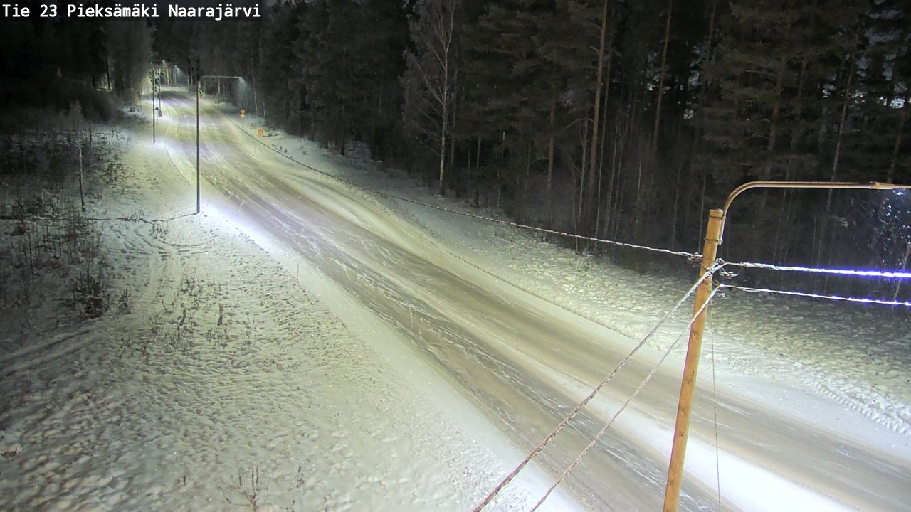 Kelikamerat Kuva Tie 23 Pieksämäki, Naarajärvi, Pieksämäki, Etelä-Savo