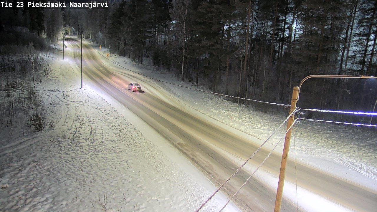 Kelikamerat Kuva Tie 23 Pieksämäki, Naarajärvi, Pieksämäki, Etelä-Savo