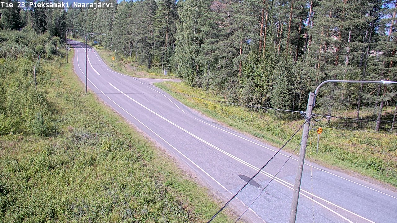 Kelikamerat Kuva Tie 23 Pieksämäki, Naarajärvi, Pieksämäki, Etelä-Savo