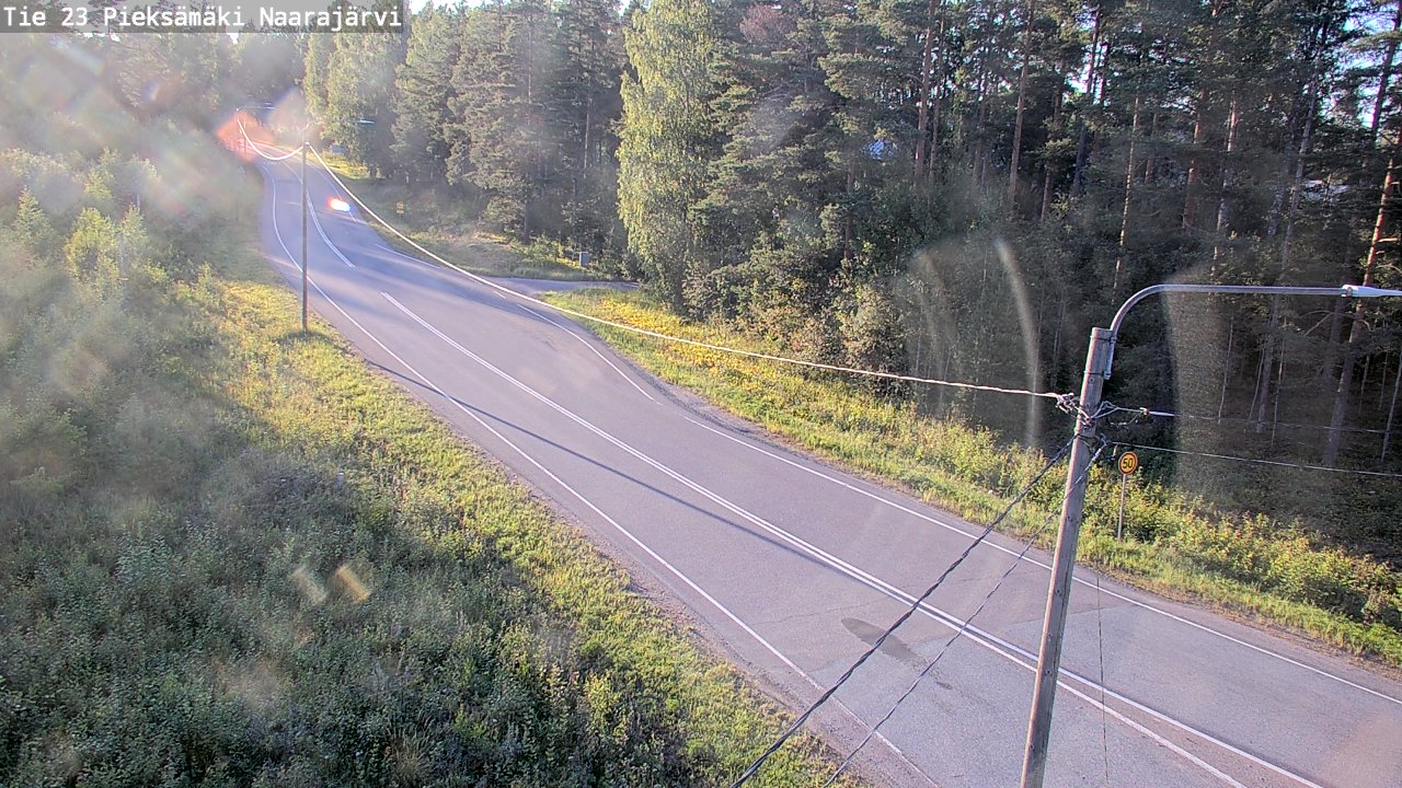 Kelikamerat Kuva Tie 23 Pieksämäki, Naarajärvi, Pieksämäki, Etelä-Savo