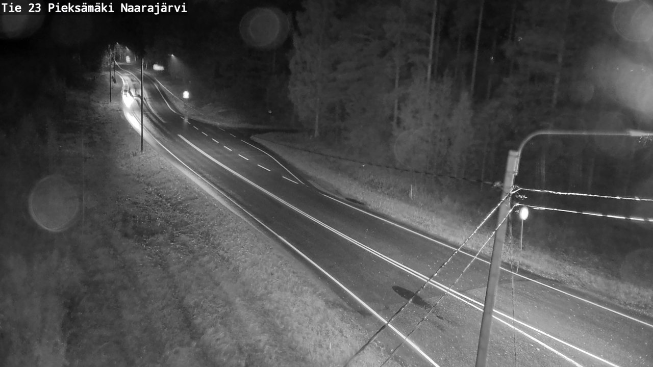Weather Camera Image Road 23 Pieksämäki, Naarajärvi, Pieksämäki, Etelä-Savo
