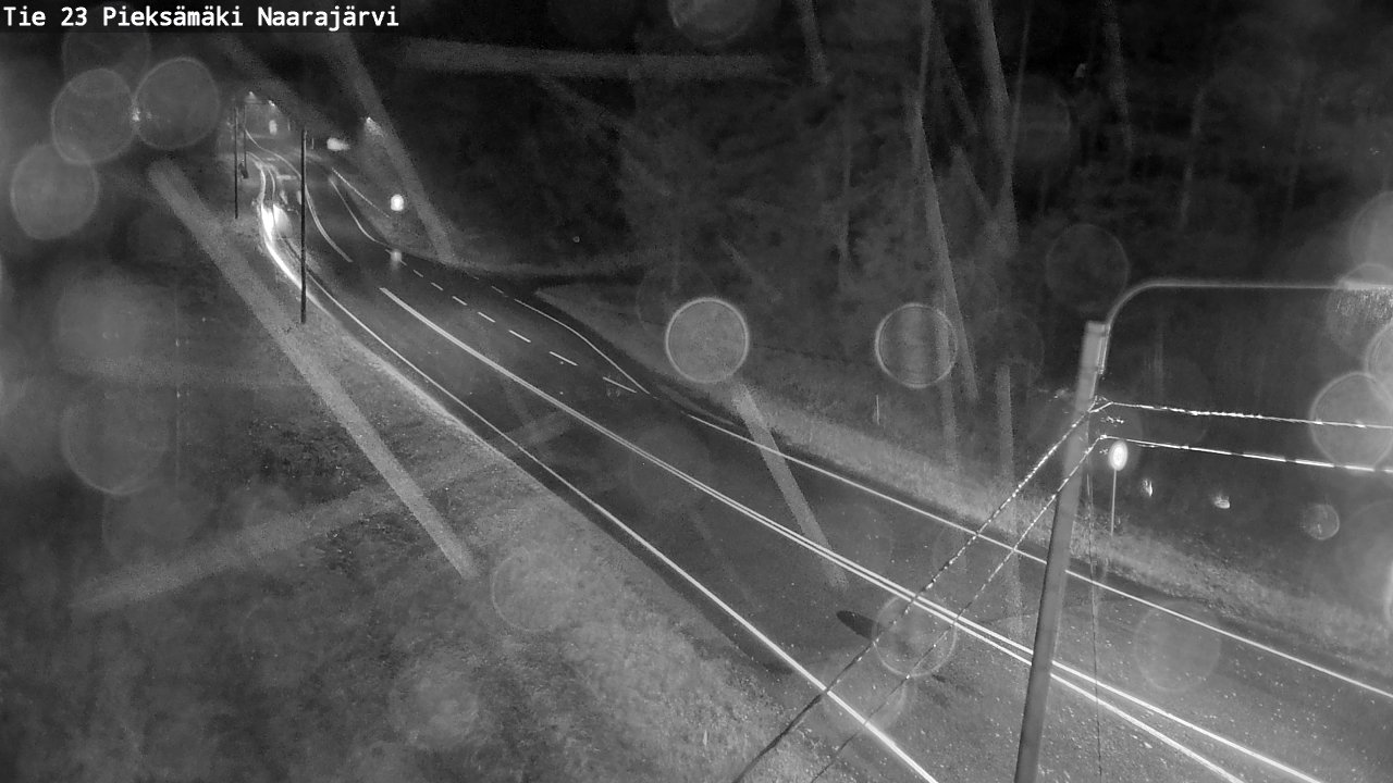 Weather Camera Image Road 23 Pieksämäki, Naarajärvi, Pieksämäki, Etelä-Savo