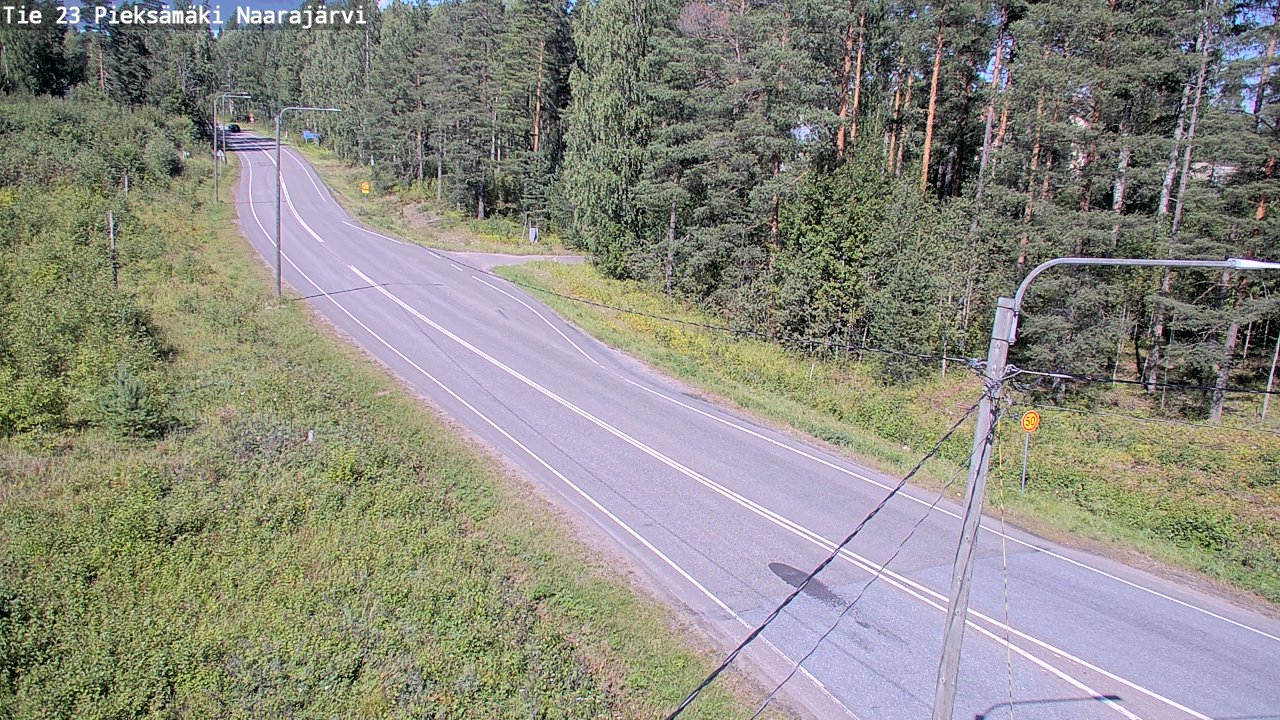 Kelikamerat Kuva Tie 23 Pieksämäki, Naarajärvi, Pieksämäki, Etelä-Savo