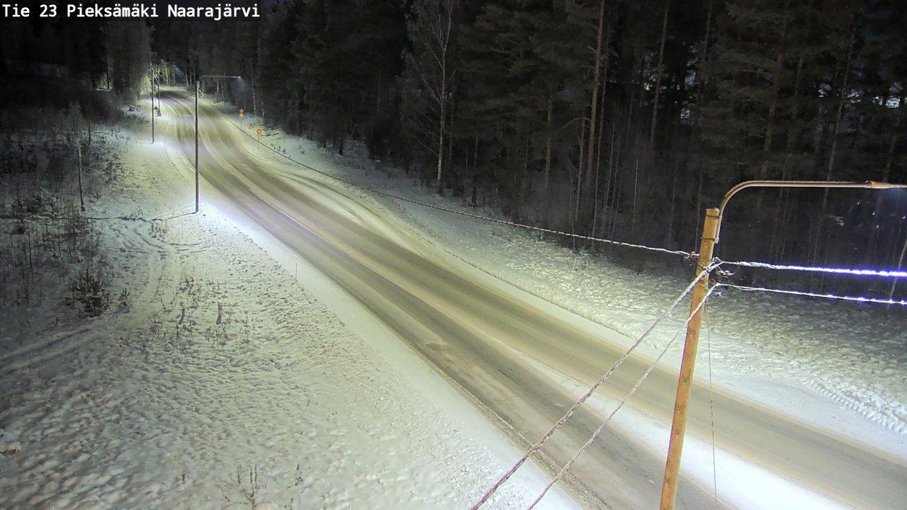 Kelikamerat Kuva Tie 23 Pieksämäki, Naarajärvi, Pieksämäki, Etelä-Savo