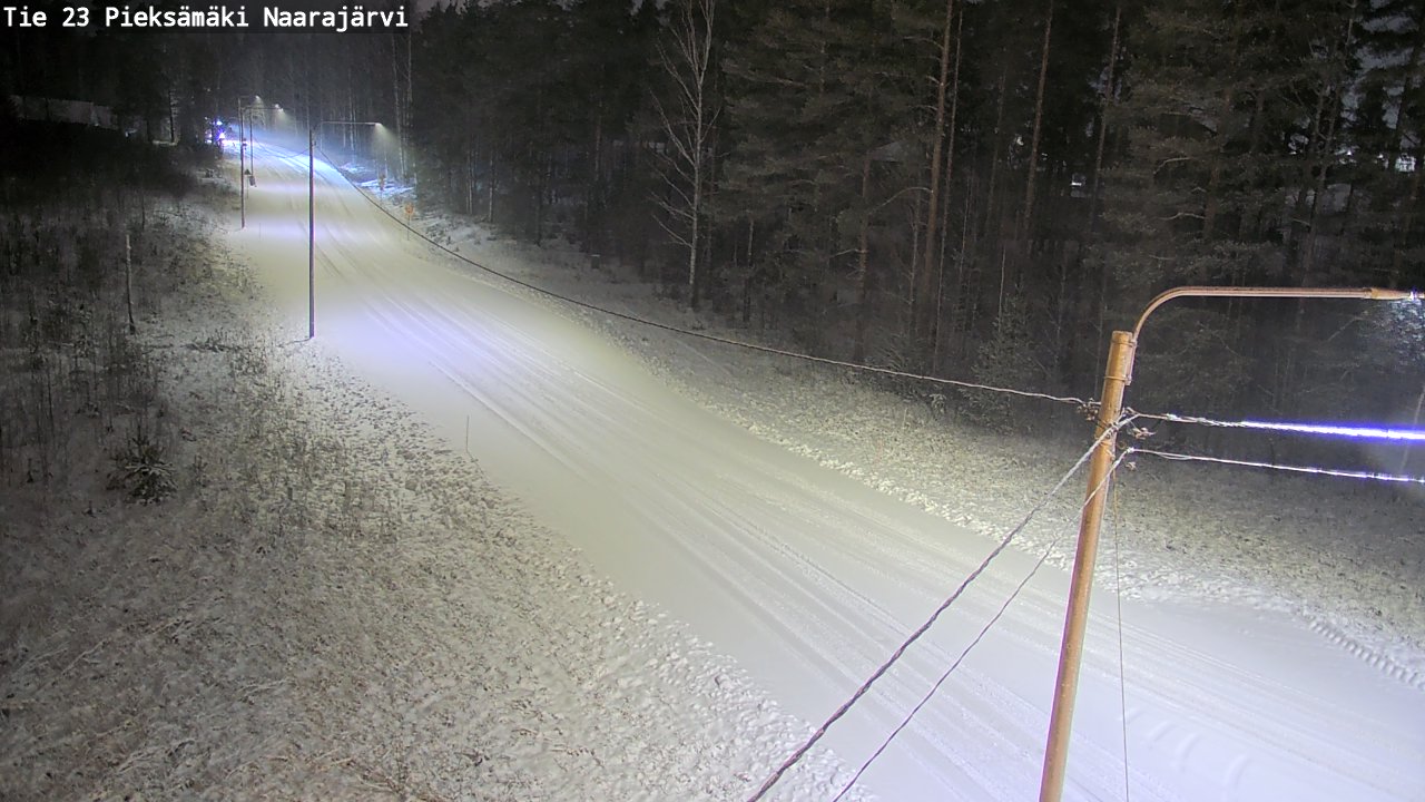 Kelikamerat Kuva Tie 23 Pieksämäki, Naarajärvi, Pieksämäki, Etelä-Savo