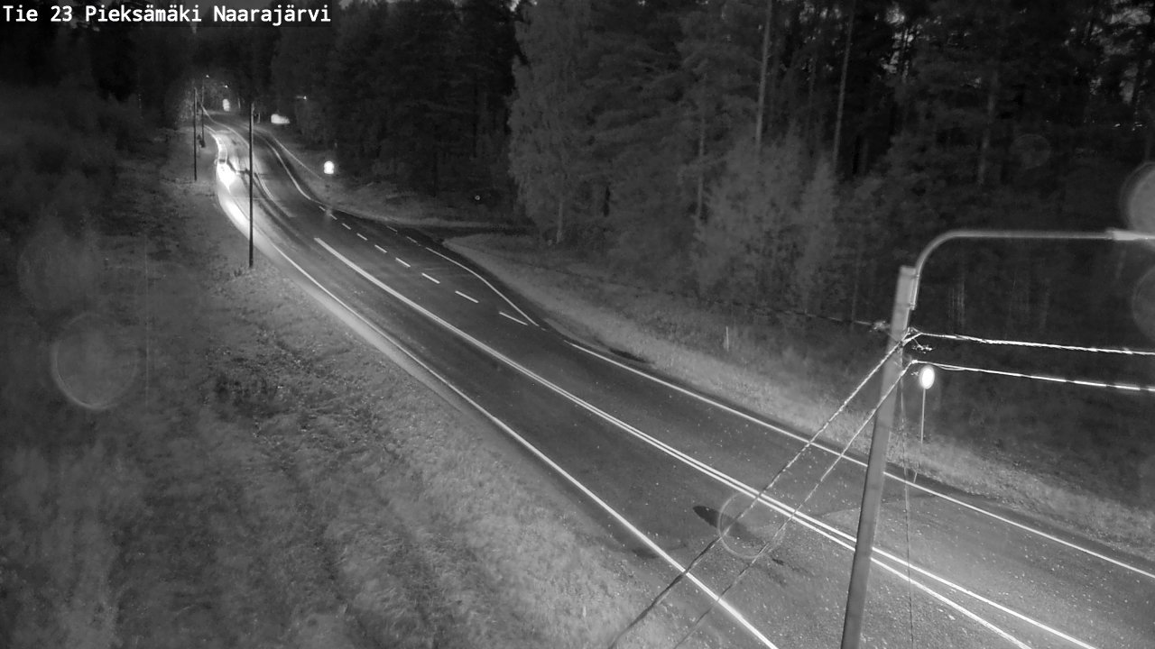Weather Camera Image Road 23 Pieksämäki, Naarajärvi, Pieksämäki, Etelä-Savo