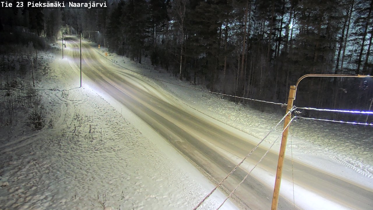 Kelikamerat Kuva Tie 23 Pieksämäki, Naarajärvi, Pieksämäki, Etelä-Savo