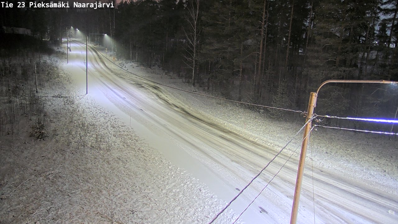Kelikamerat Kuva Tie 23 Pieksämäki, Naarajärvi, Pieksämäki, Etelä-Savo