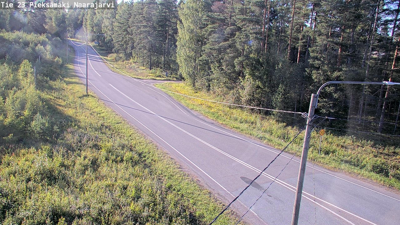 Kelikamerat Kuva Tie 23 Pieksämäki, Naarajärvi, Pieksämäki, Etelä-Savo