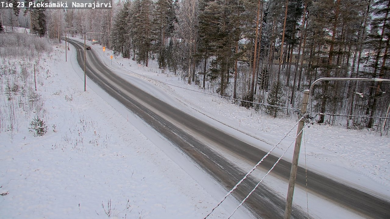Kelikamerat Kuva Tie 23 Pieksämäki, Naarajärvi, Pieksämäki, Etelä-Savo