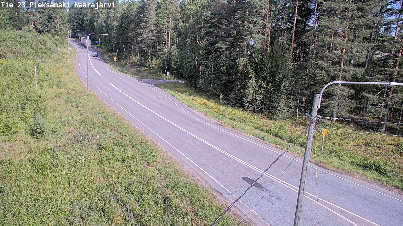Kelikamerat Kuva Tie 23 Pieksämäki, Naarajärvi, Pieksämäki, Etelä-Savo