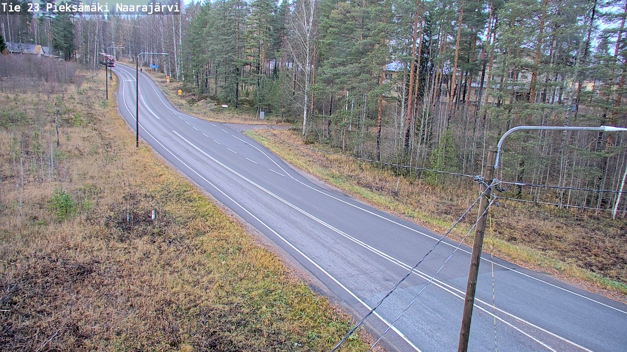 Kelikamerat Kuva Tie 23 Pieksämäki, Naarajärvi, Pieksämäki, Etelä-Savo