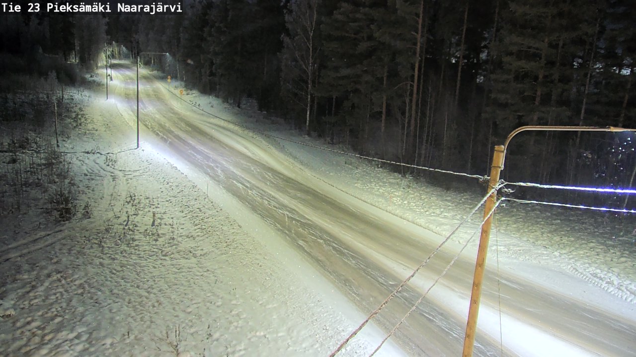 Kelikamerat Kuva Tie 23 Pieksämäki, Naarajärvi, Pieksämäki, Etelä-Savo