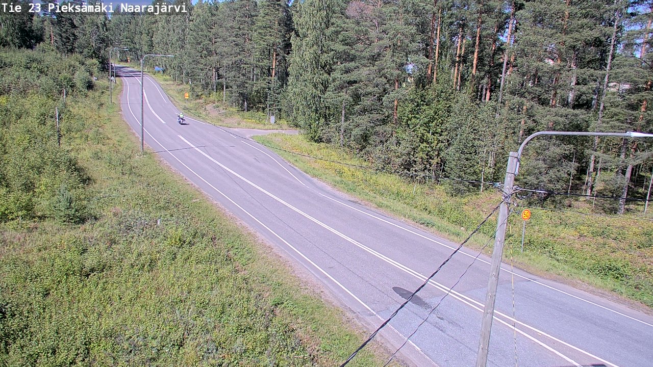 Kelikamerat Kuva Tie 23 Pieksämäki, Naarajärvi, Pieksämäki, Etelä-Savo