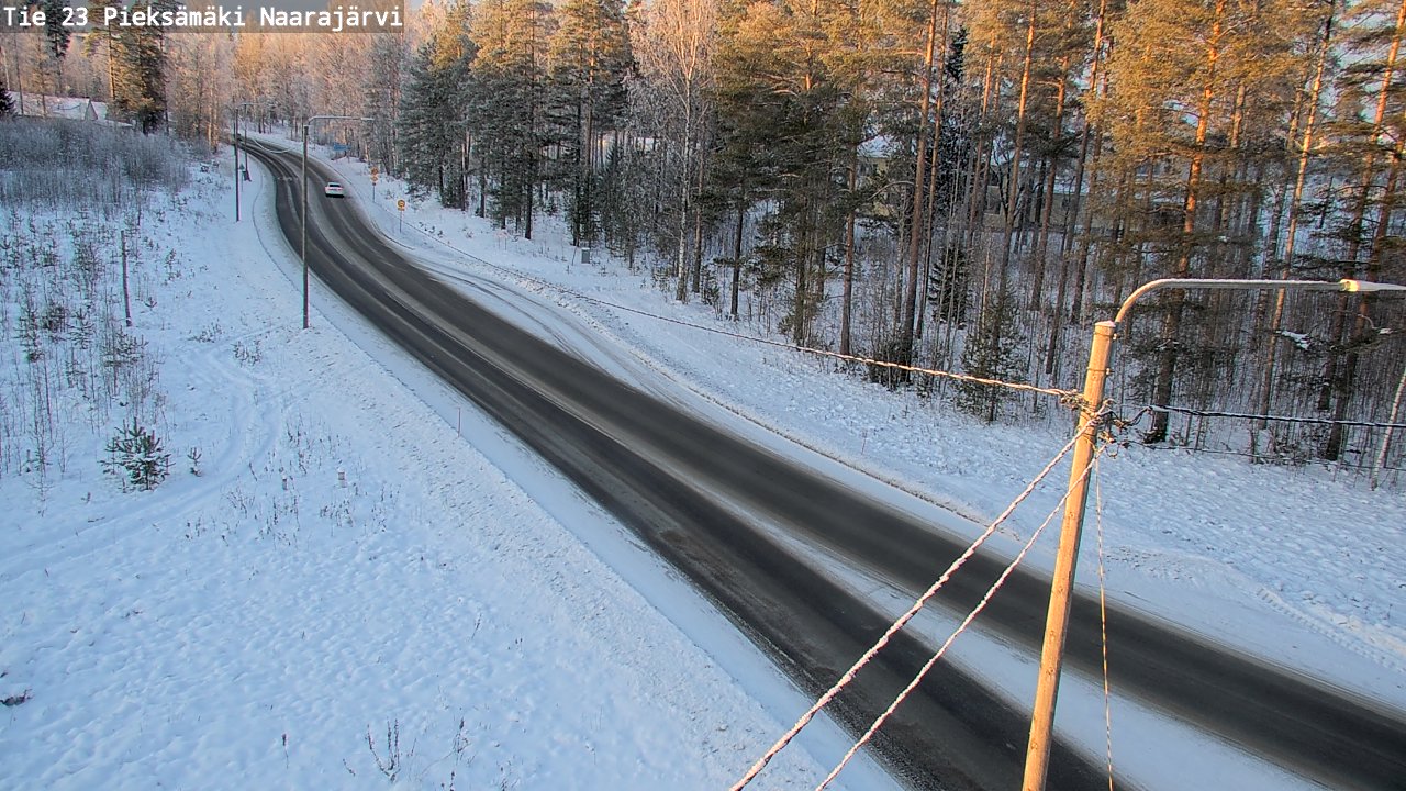 Kelikamerat Kuva Tie 23 Pieksämäki, Naarajärvi, Pieksämäki, Etelä-Savo