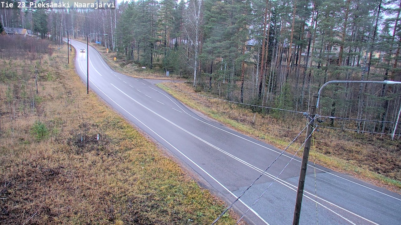 Kelikamerat Kuva Tie 23 Pieksämäki, Naarajärvi, Pieksämäki, Etelä-Savo