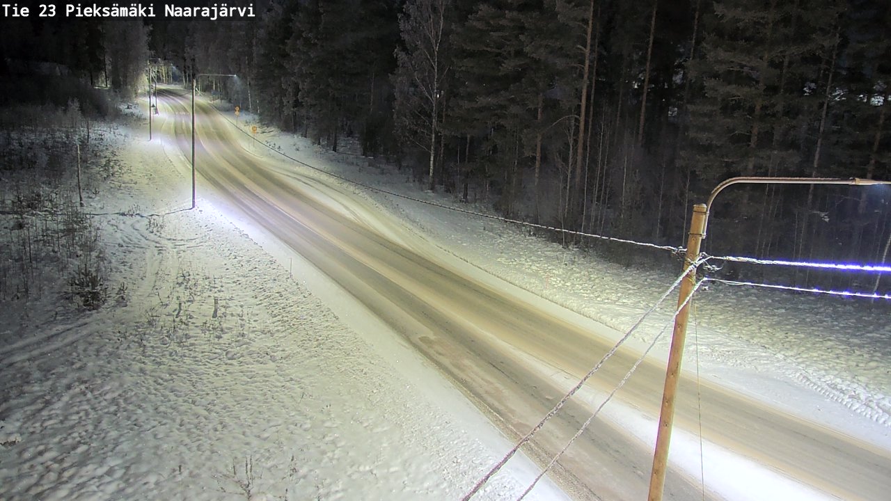 Kelikamerat Kuva Tie 23 Pieksämäki, Naarajärvi, Pieksämäki, Etelä-Savo