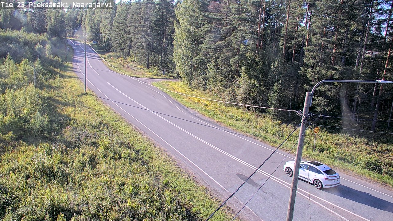Kelikamerat Kuva Tie 23 Pieksämäki, Naarajärvi, Pieksämäki, Etelä-Savo