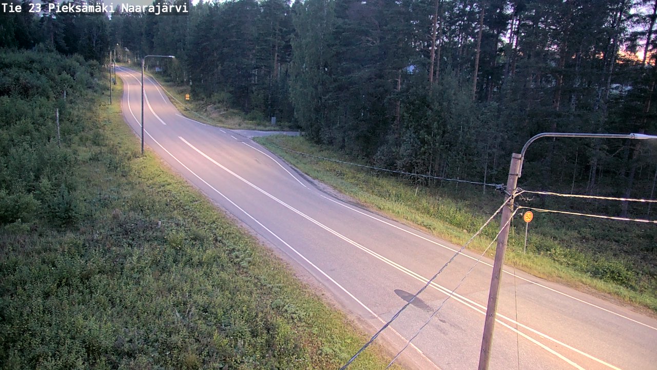 Kelikamerat Kuva Tie 23 Pieksämäki, Naarajärvi, Pieksämäki, Etelä-Savo