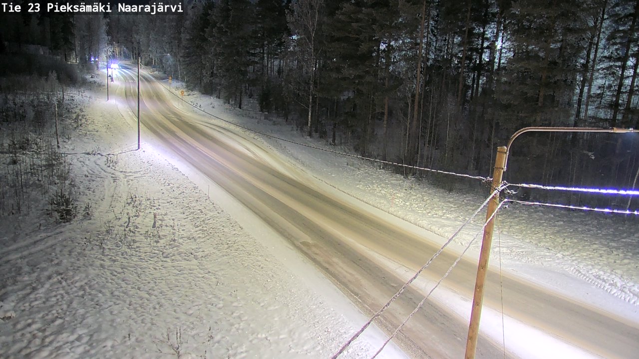 Kelikamerat Kuva Tie 23 Pieksämäki, Naarajärvi, Pieksämäki, Etelä-Savo