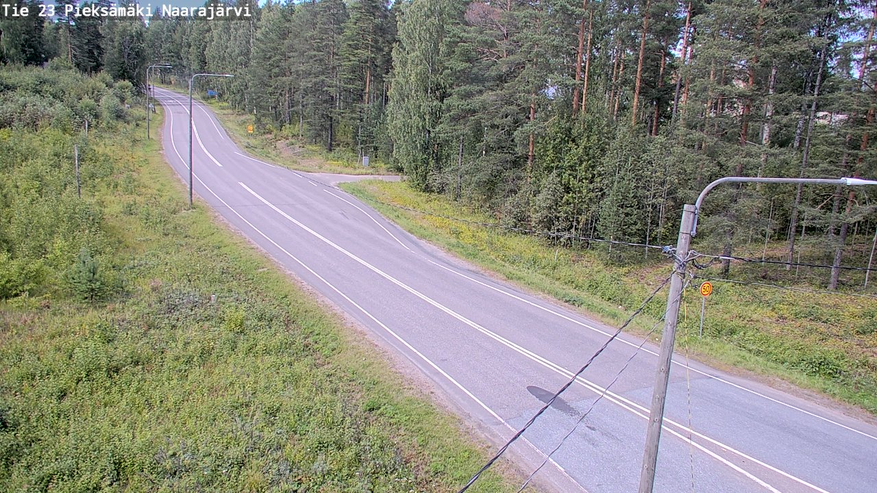 Kelikamerat Kuva Tie 23 Pieksämäki, Naarajärvi, Pieksämäki, Etelä-Savo