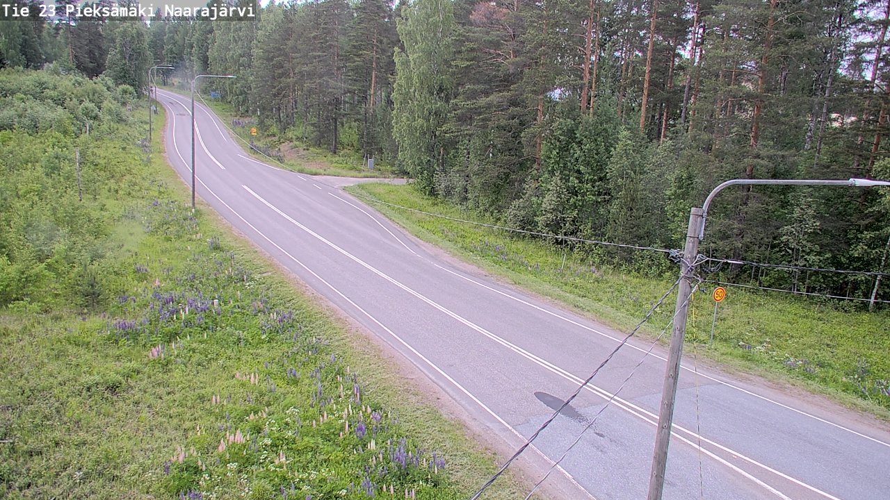 Kelikamerat Kuva Tie 23 Pieksämäki, Naarajärvi, Pieksämäki, Etelä-Savo