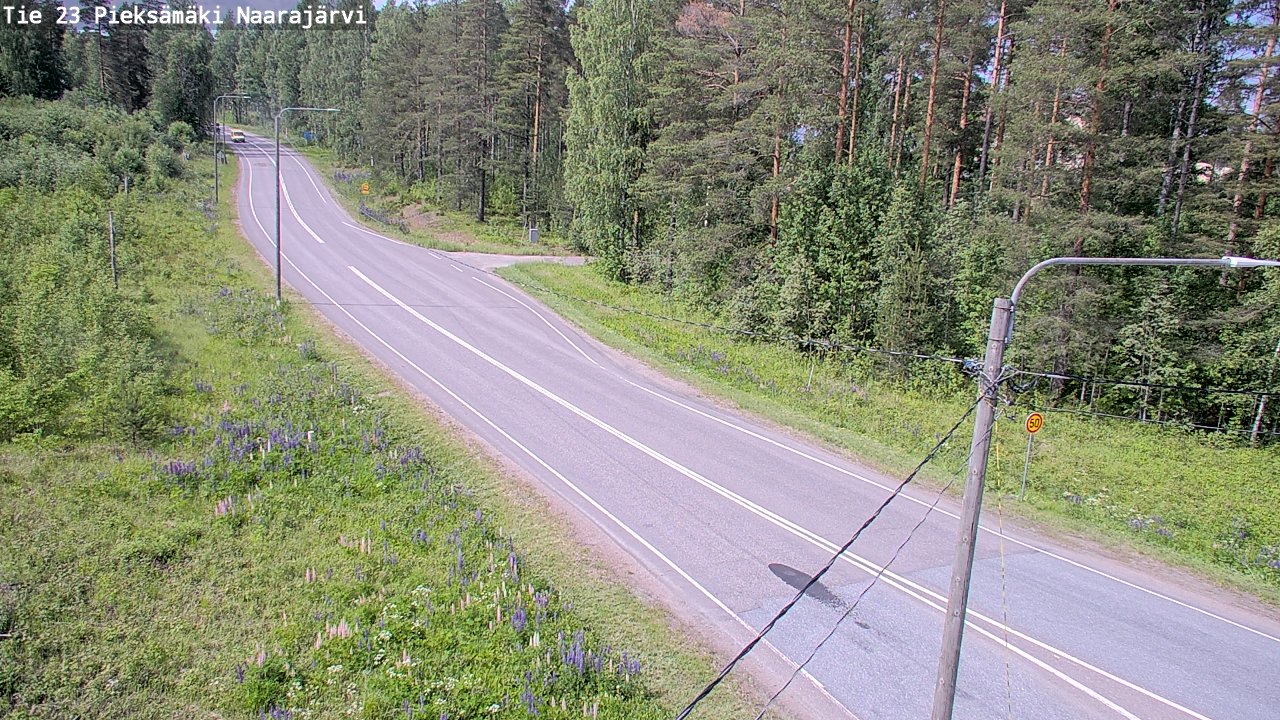 Kelikamerat Kuva Tie 23 Pieksämäki, Naarajärvi, Pieksämäki, Etelä-Savo