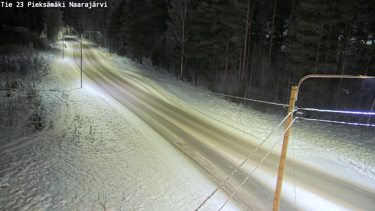 Kelikamerat Kuva Tie 23 Pieksämäki, Naarajärvi, Pieksämäki, Etelä-Savo