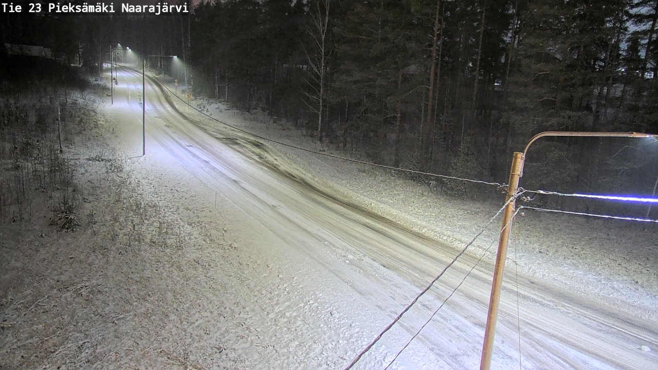 Kelikamerat Kuva Tie 23 Pieksämäki, Naarajärvi, Pieksämäki, Etelä-Savo