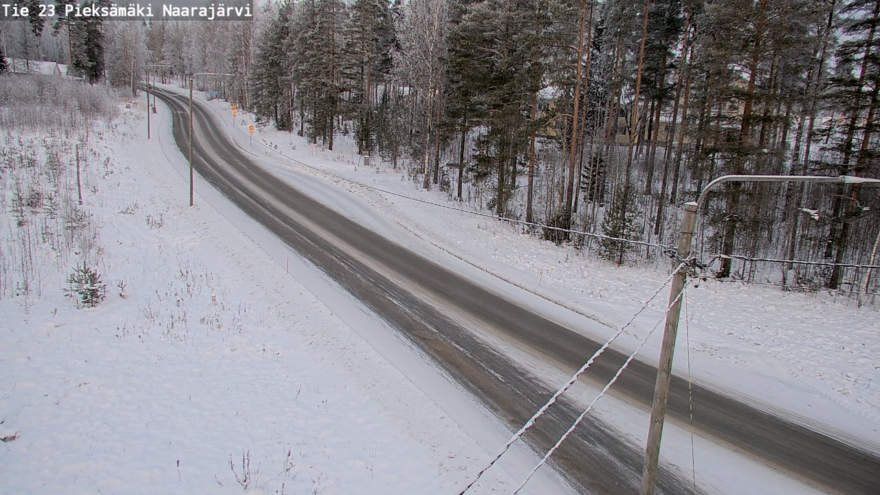 Kelikamerat Kuva Tie 23 Pieksämäki, Naarajärvi, Pieksämäki, Etelä-Savo