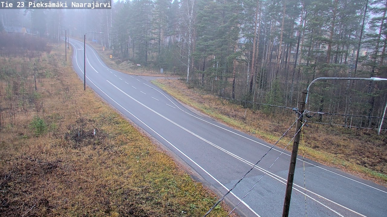 Kelikamerat Kuva Tie 23 Pieksämäki, Naarajärvi, Pieksämäki, Etelä-Savo