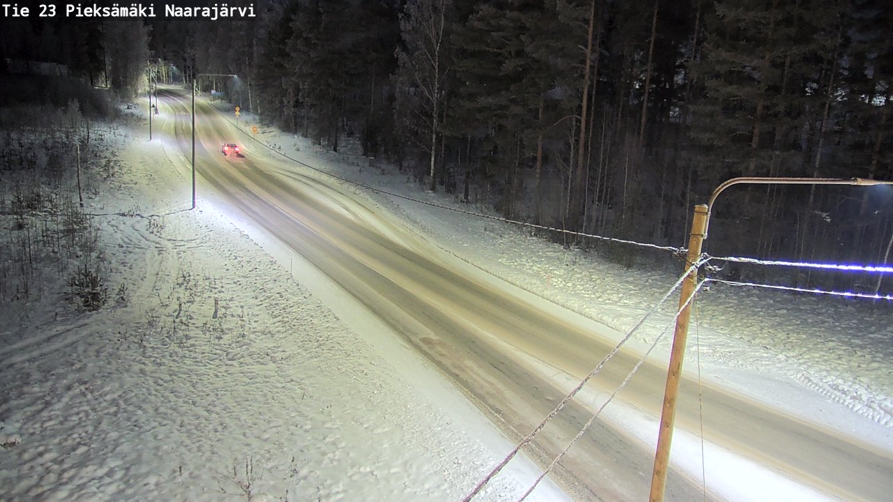 Kelikamerat Kuva Tie 23 Pieksämäki, Naarajärvi, Pieksämäki, Etelä-Savo