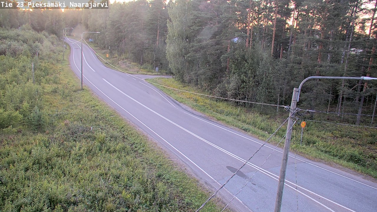 Kelikamerat Kuva Tie 23 Pieksämäki, Naarajärvi, Pieksämäki, Etelä-Savo