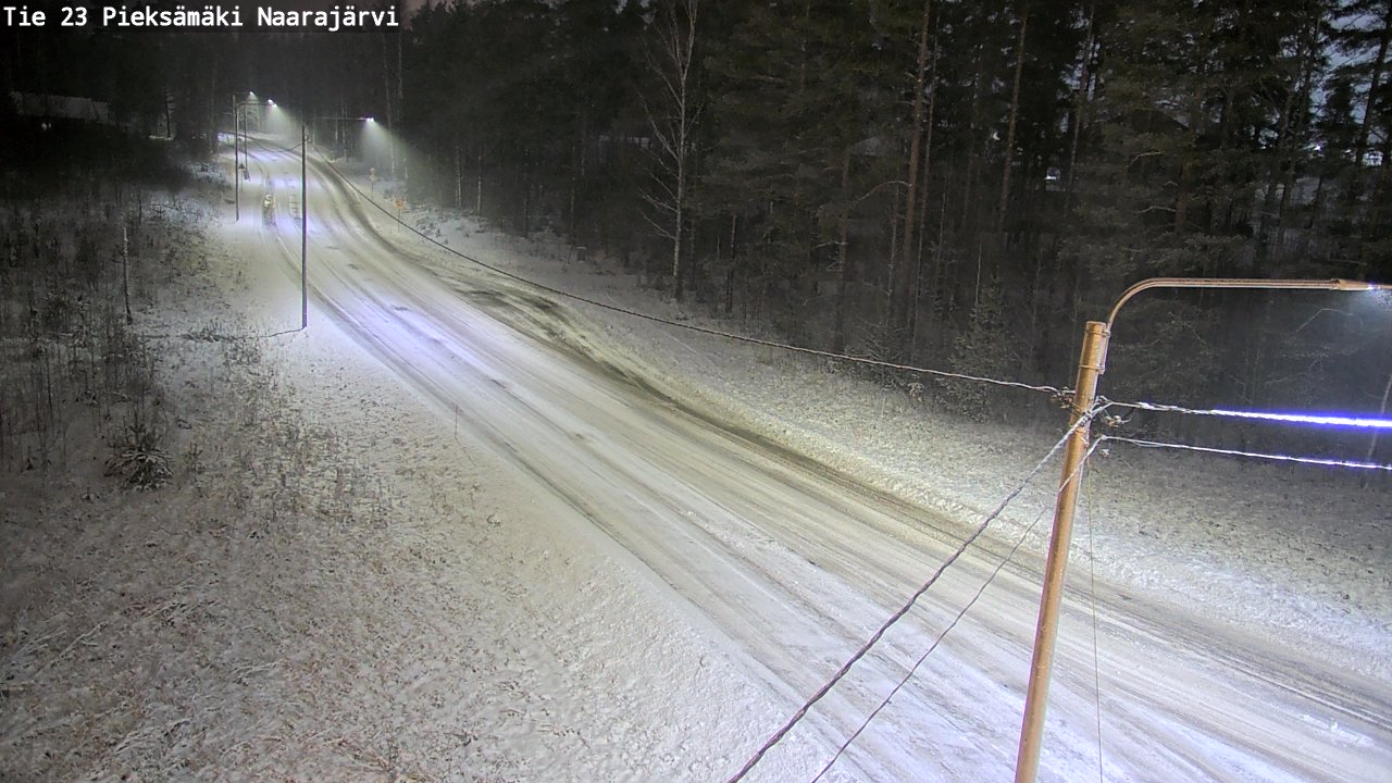 Kelikamerat Kuva Tie 23 Pieksämäki, Naarajärvi, Pieksämäki, Etelä-Savo