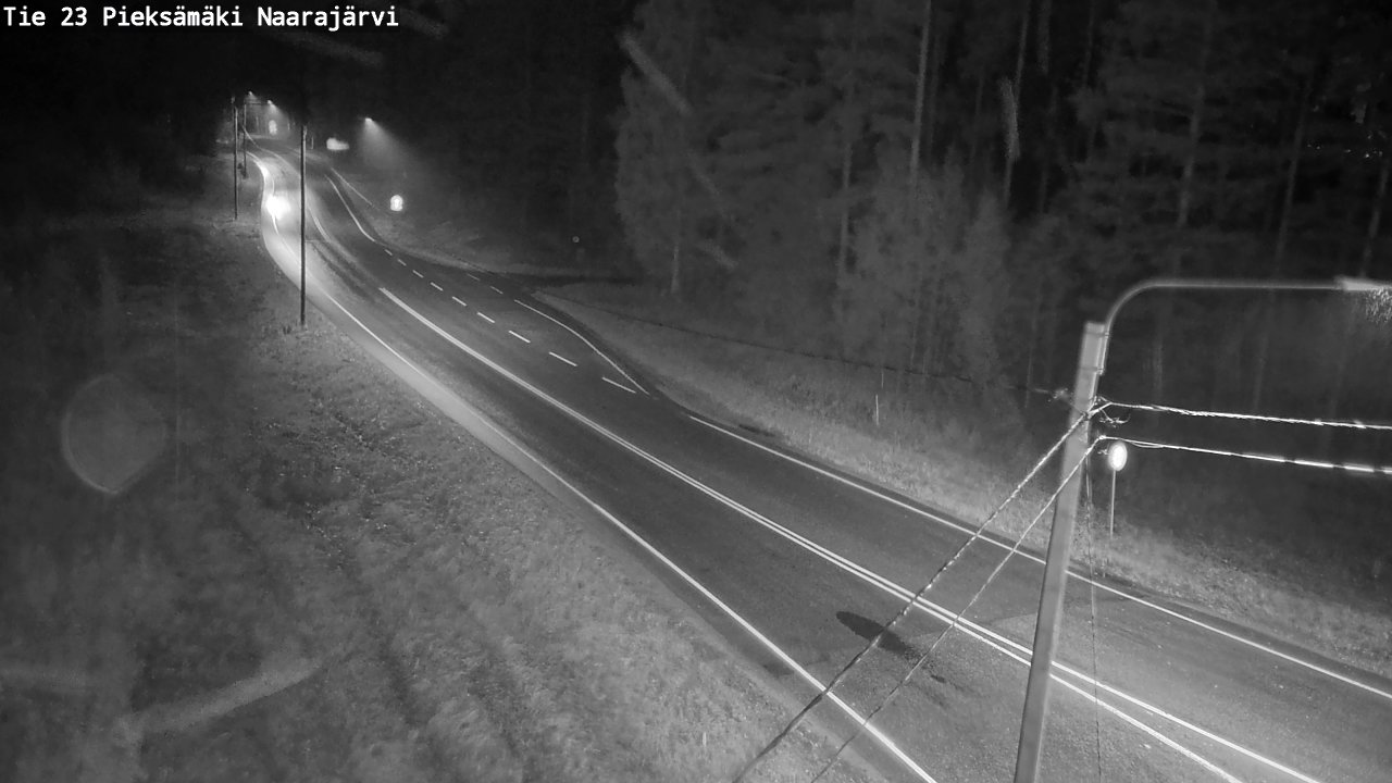 Weather Camera Image Road 23 Pieksämäki, Naarajärvi, Pieksämäki, Etelä-Savo