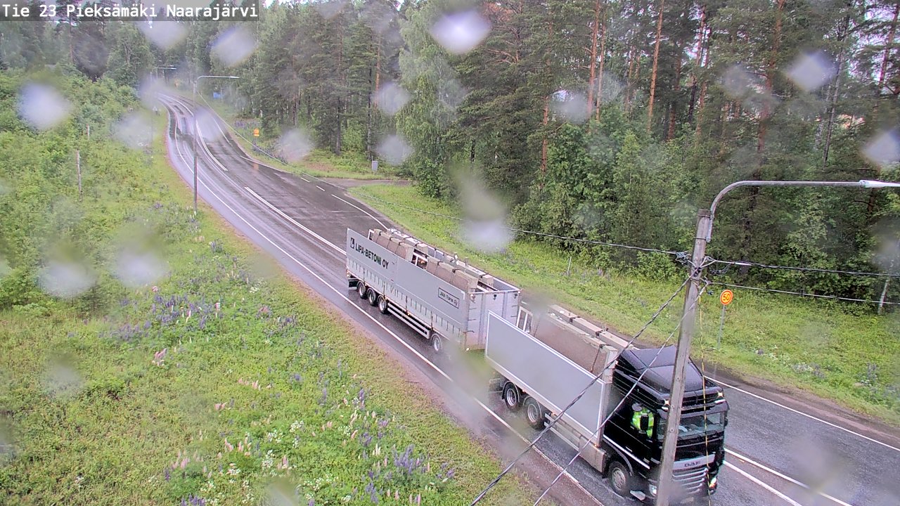 Kelikamerat Kuva Tie 23 Pieksämäki, Naarajärvi, Pieksämäki, Etelä-Savo