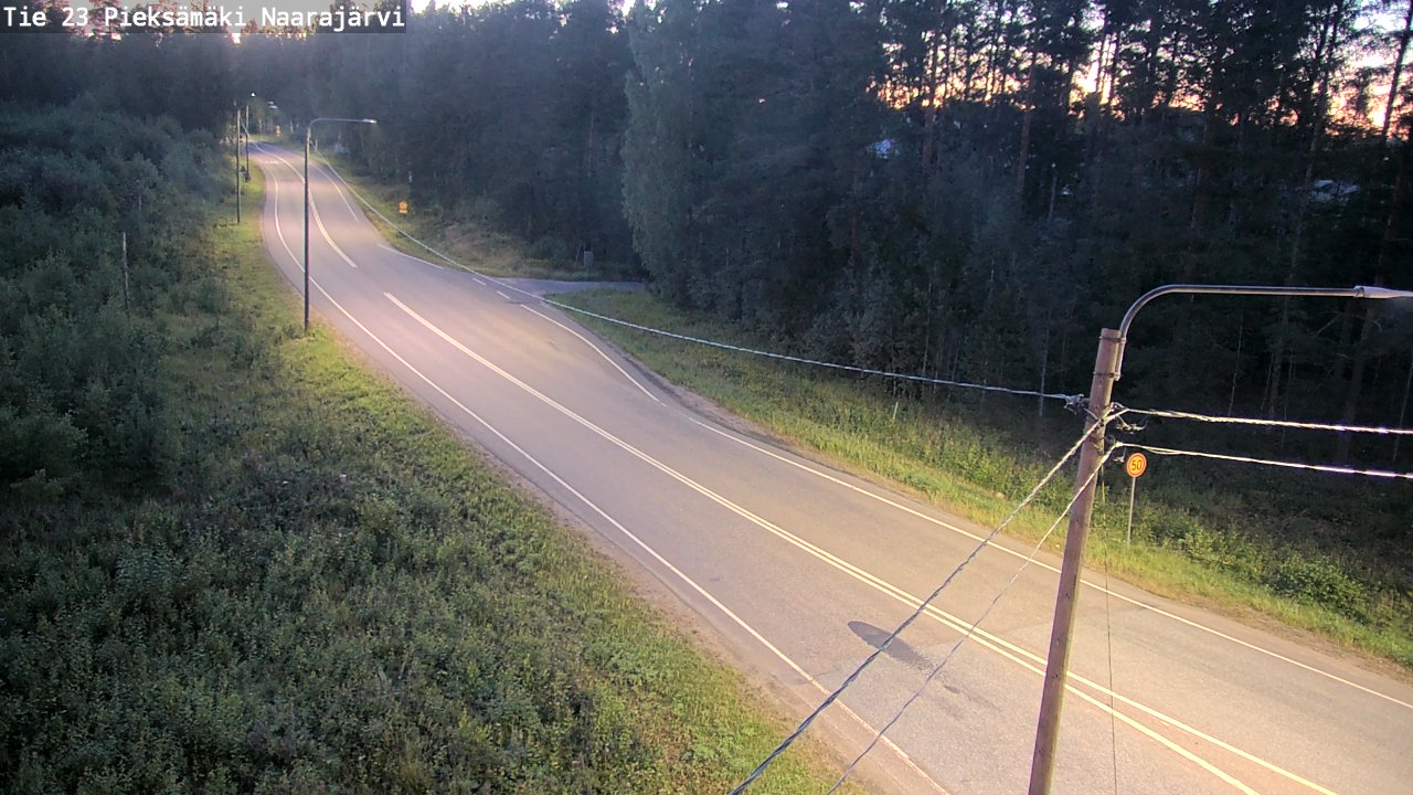 Kelikamerat Kuva Tie 23 Pieksämäki, Naarajärvi, Pieksämäki, Etelä-Savo