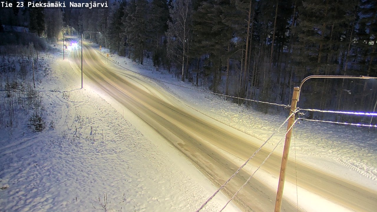 Kelikamerat Kuva Tie 23 Pieksämäki, Naarajärvi, Pieksämäki, Etelä-Savo
