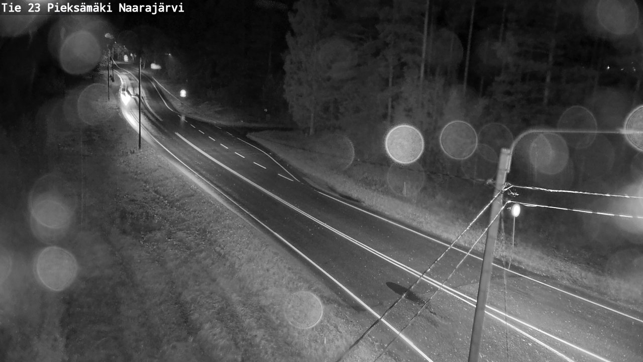 Weather Camera Image Road 23 Pieksämäki, Naarajärvi, Pieksämäki, Etelä-Savo
