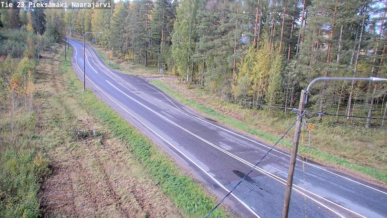 Weather Camera Image Road 23 Pieksämäki, Naarajärvi, Pieksämäki, Etelä-Savo