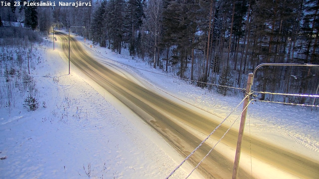 Kelikamerat Kuva Tie 23 Pieksämäki, Naarajärvi, Pieksämäki, Etelä-Savo
