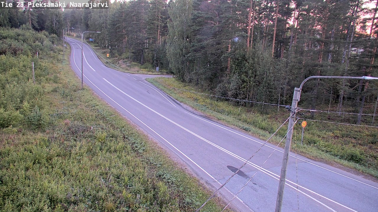 Kelikamerat Kuva Tie 23 Pieksämäki, Naarajärvi, Pieksämäki, Etelä-Savo