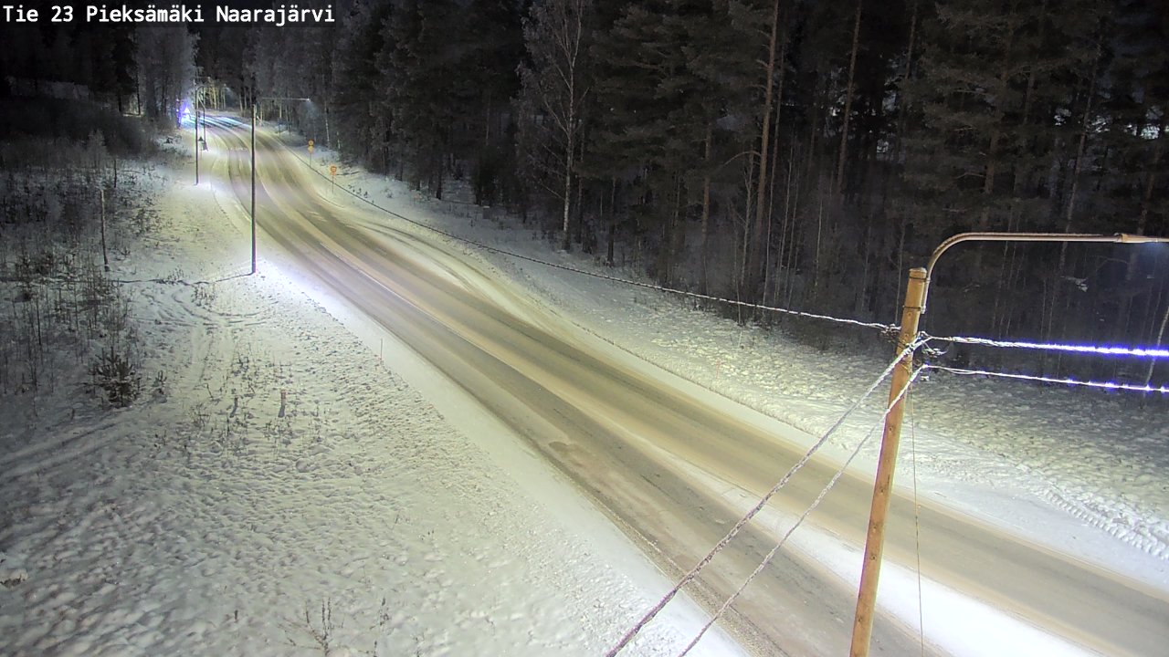Kelikamerat Kuva Tie 23 Pieksämäki, Naarajärvi, Pieksämäki, Etelä-Savo