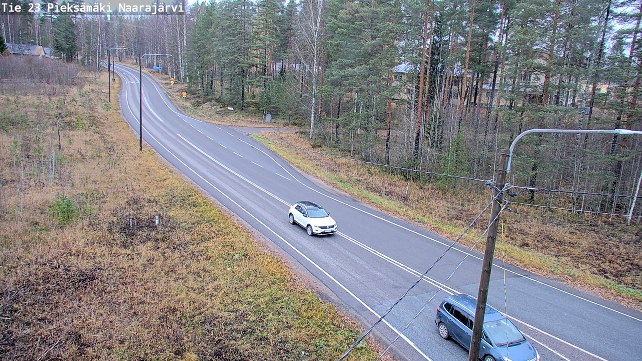 Kelikamerat Kuva Tie 23 Pieksämäki, Naarajärvi, Pieksämäki, Etelä-Savo