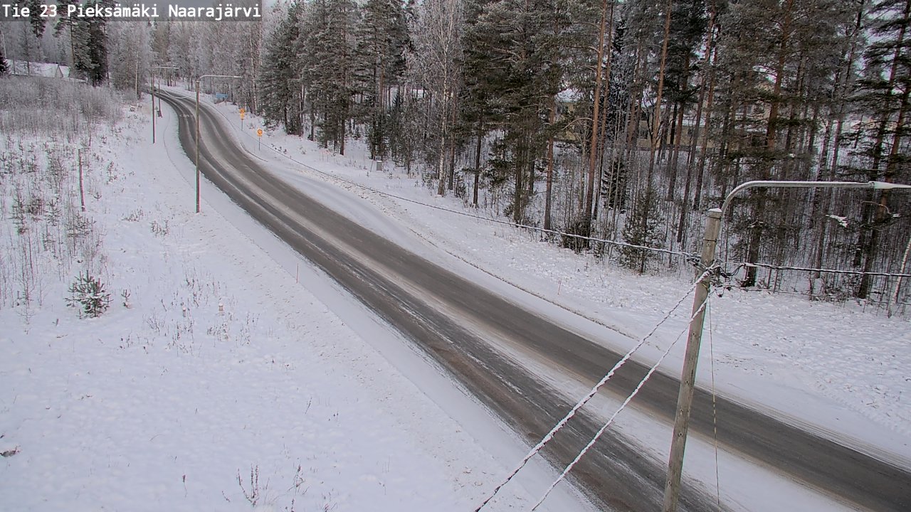 Kelikamerat Kuva Tie 23 Pieksämäki, Naarajärvi, Pieksämäki, Etelä-Savo