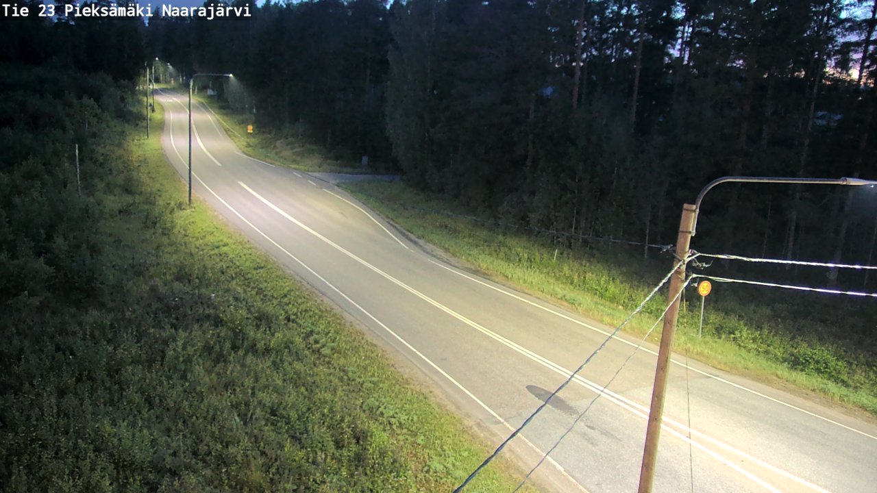 Kelikamerat Kuva Tie 23 Pieksämäki, Naarajärvi, Pieksämäki, Etelä-Savo