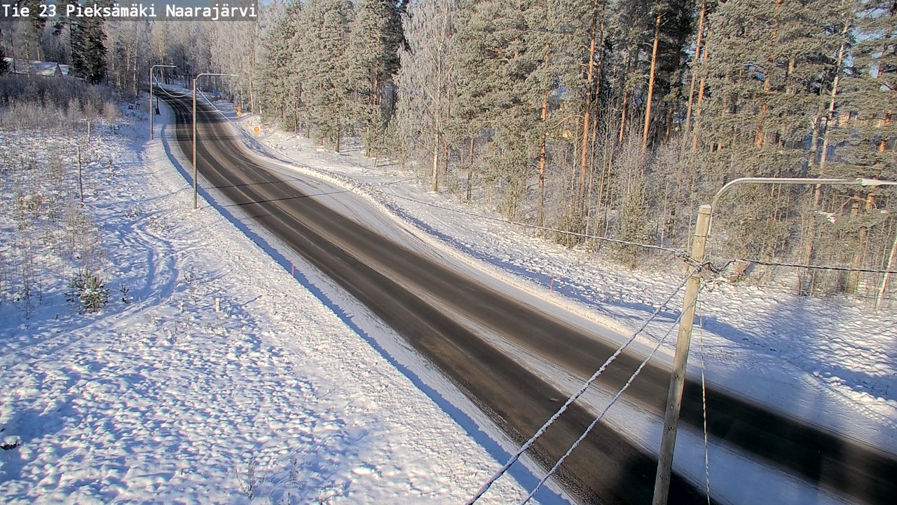Kelikamerat Kuva Tie 23 Pieksämäki, Naarajärvi, Pieksämäki, Etelä-Savo