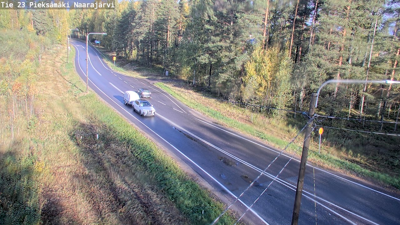 Kelikamerat Kuva Tie 23 Pieksämäki, Naarajärvi, Pieksämäki, Etelä-Savo