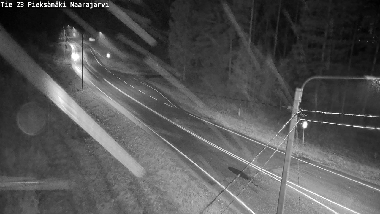 Weather Camera Image Road 23 Pieksämäki, Naarajärvi, Pieksämäki, Etelä-Savo