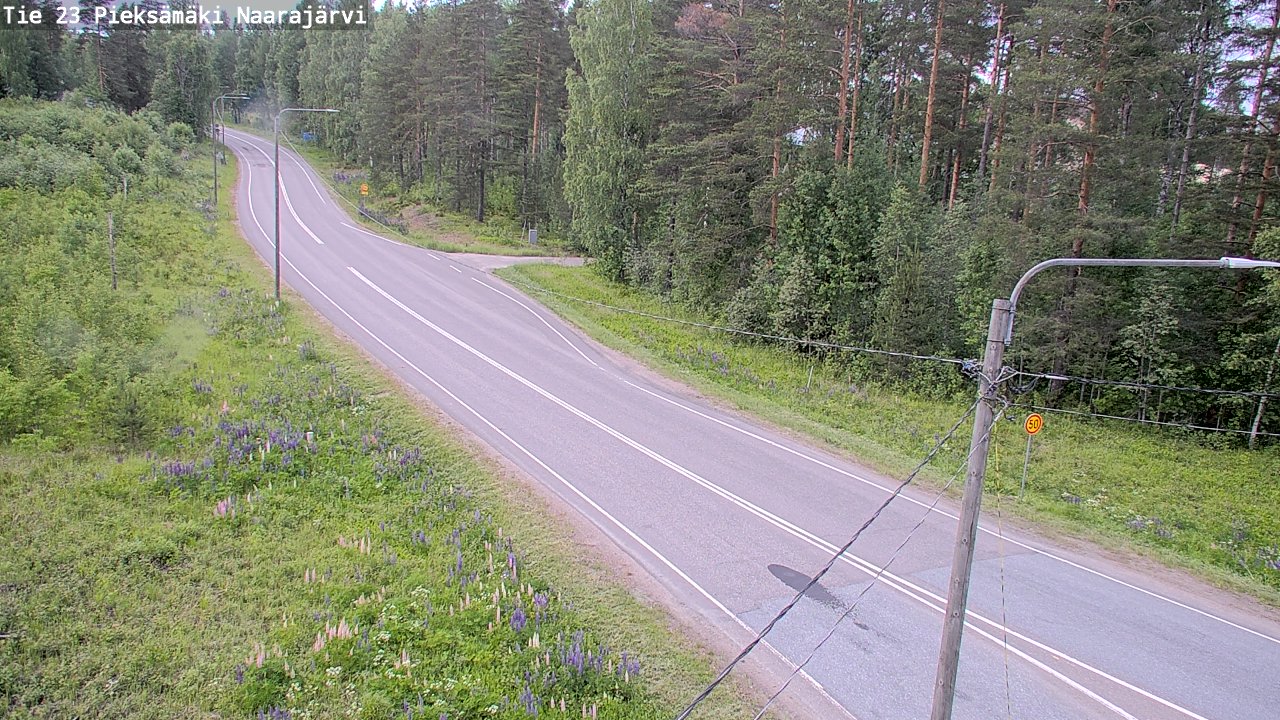 Kelikamerat Kuva Tie 23 Pieksämäki, Naarajärvi, Pieksämäki, Etelä-Savo